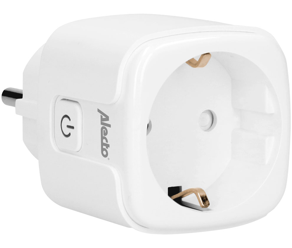 Bematik - Enchufe Inteligente 16a 3680w Wifi Blanco Con Dos