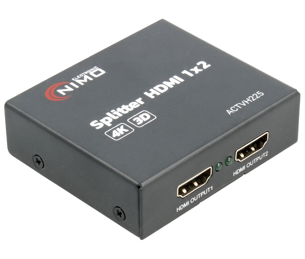 Splitter Hdmi 1x2 4k 3d 1 Entrada A 2 Salidas Garantía 1080