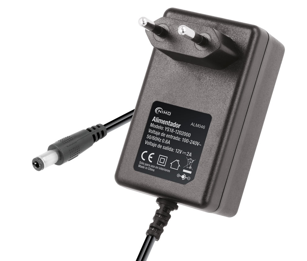 Alimentador Electrónico Universal 12Vcc/2,0A