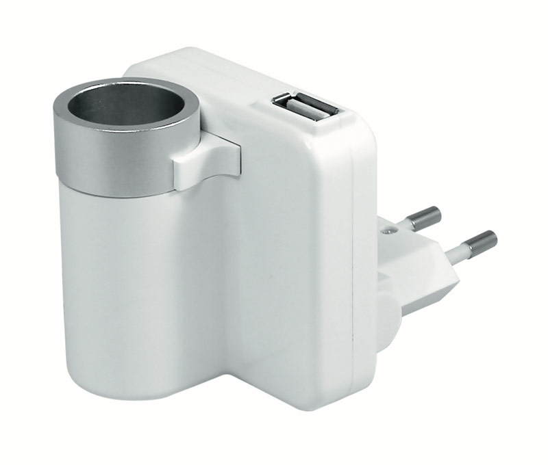 Cargador Alimentador 100-240Vca / Dual 5Vcc y 12Vcc/1000mA