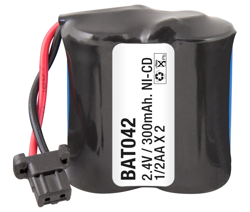 Pack de baterías para Teléfono 2,4V/300mAh Ni-Cd.