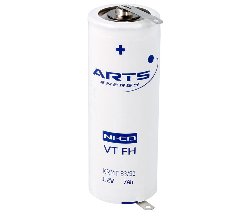 Batería recargable VTF Ni-Cd