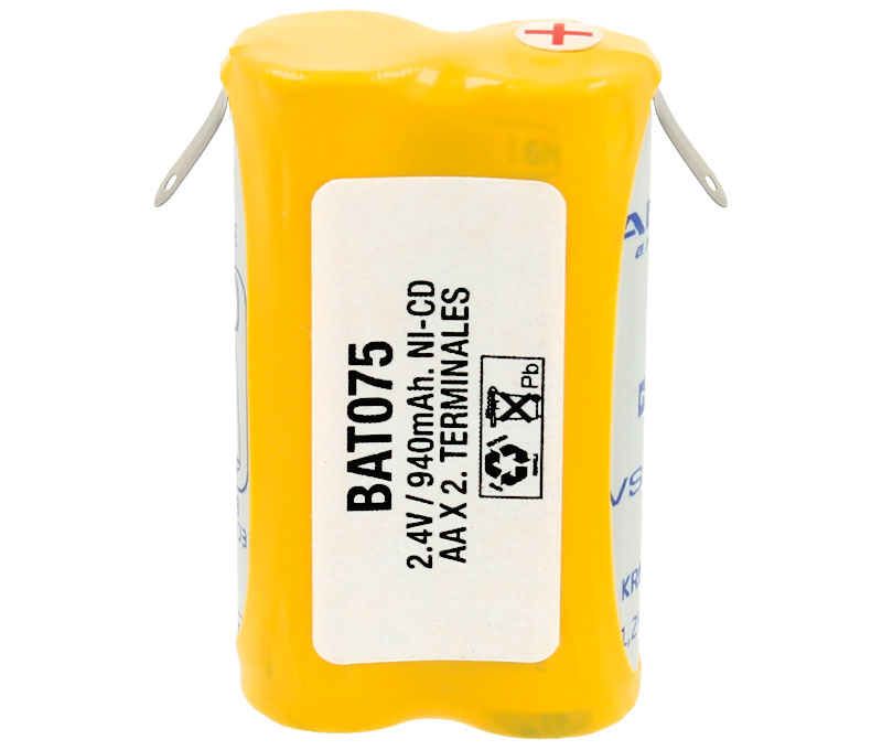 Pack de Baterías 2,4V/940mAh Ni-Cd