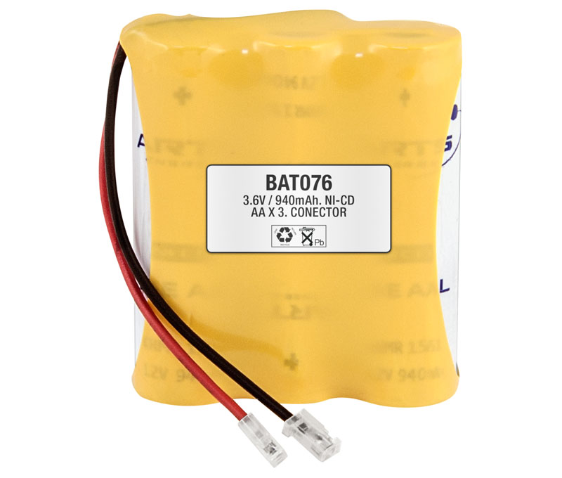 Pack de baterías para Teléfono 3,6V/940mAh Ni-Cd