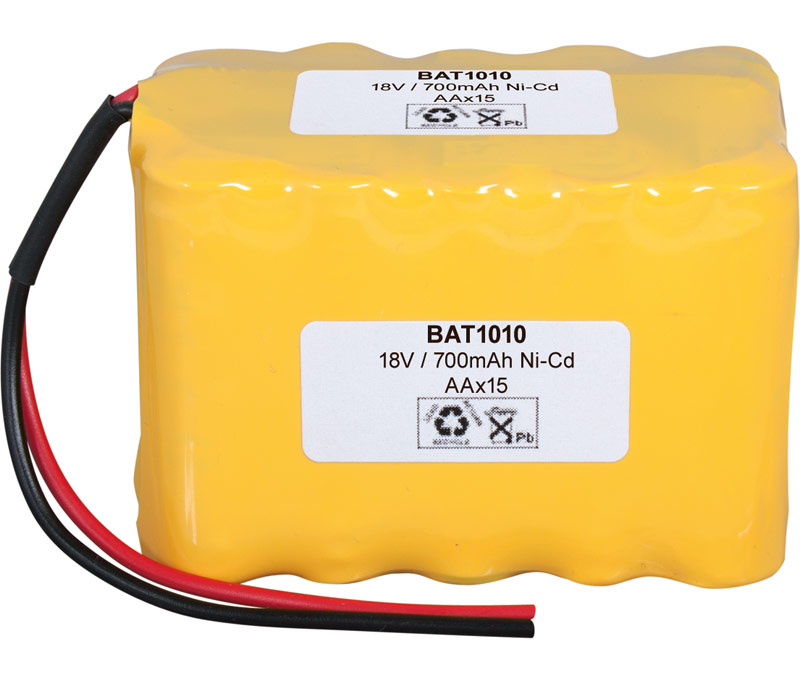 Pack de baterías tipo Flasco 18V/1000mAh Ni-Cd