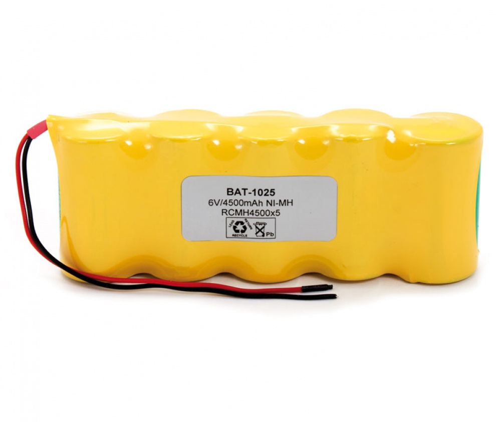 Pack de baterías 6V/4500mAh NI-MH