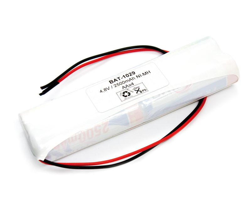 Pack de baterías 4,8V/2500mAh NI-MH