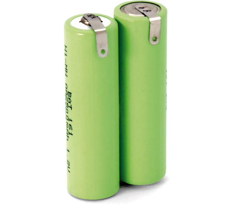 Pack de baterías para afeitadora 2,4V/2000mAh NI-MH