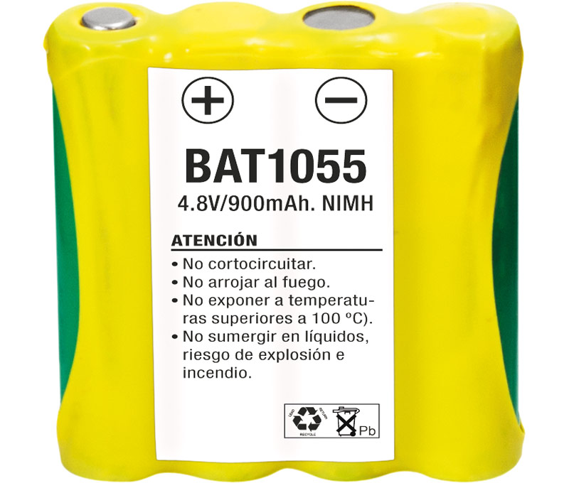 Batería para Walkie 4,8V/900mAh
