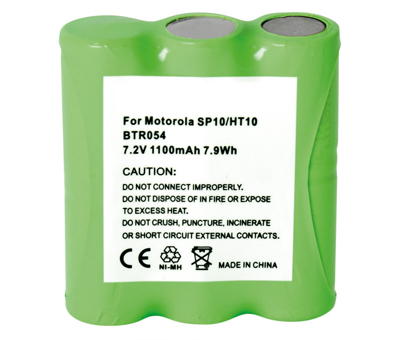 Batería para walkie talkie MOTOROLA SP10/HT10 7,2V/1100mAh