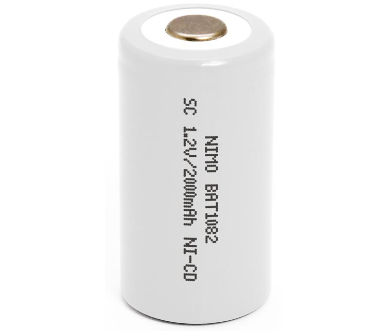 Batería recargable SC Ni-Cd