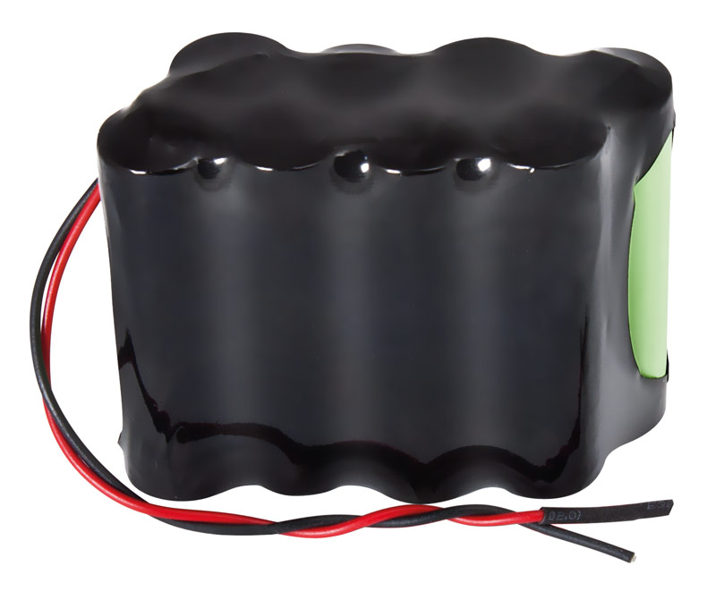Pack de baterías tipo Flasco tresbolillo 9,6V/2500mAh NI-MH