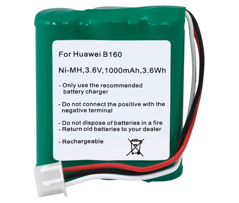 Batería para Router HUAWEI B160 3,6V/1000mAh NI-MH