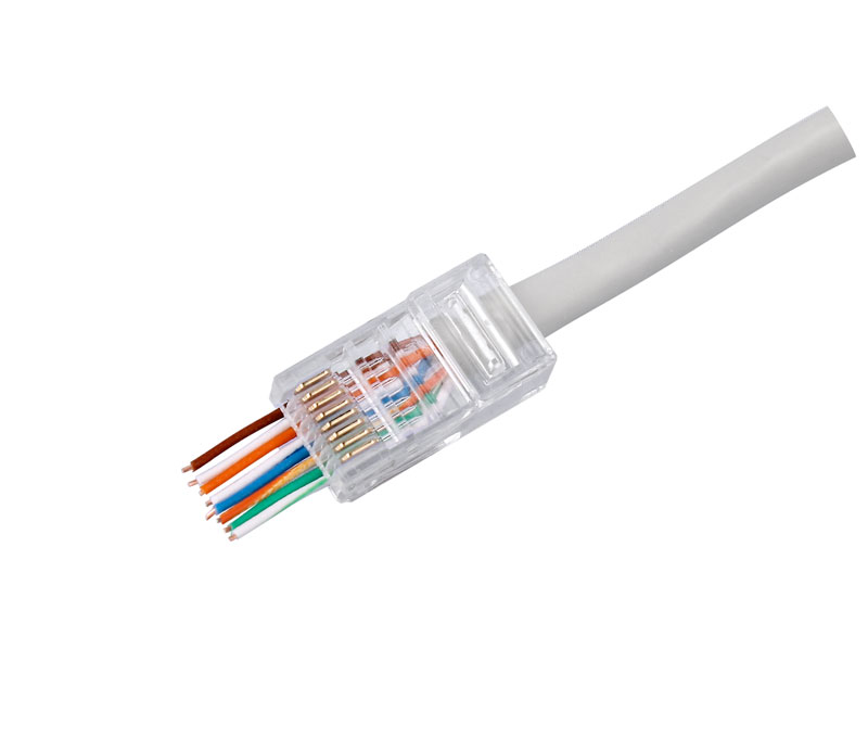 Crimpadora profesional para conectores RJ45-RJ11-RJ12 