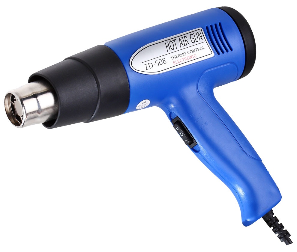 Pistola Pegamento Caliente 150W ZD-8B Azul